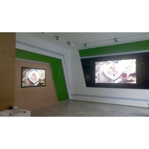 奧北科技園數字展廳46寸3.5mm2X2